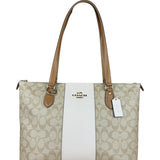 Coach Signature Canvas Gallery Tote