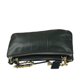 Coach Dark Green Leather Kristin Willow Shoulder Bag
