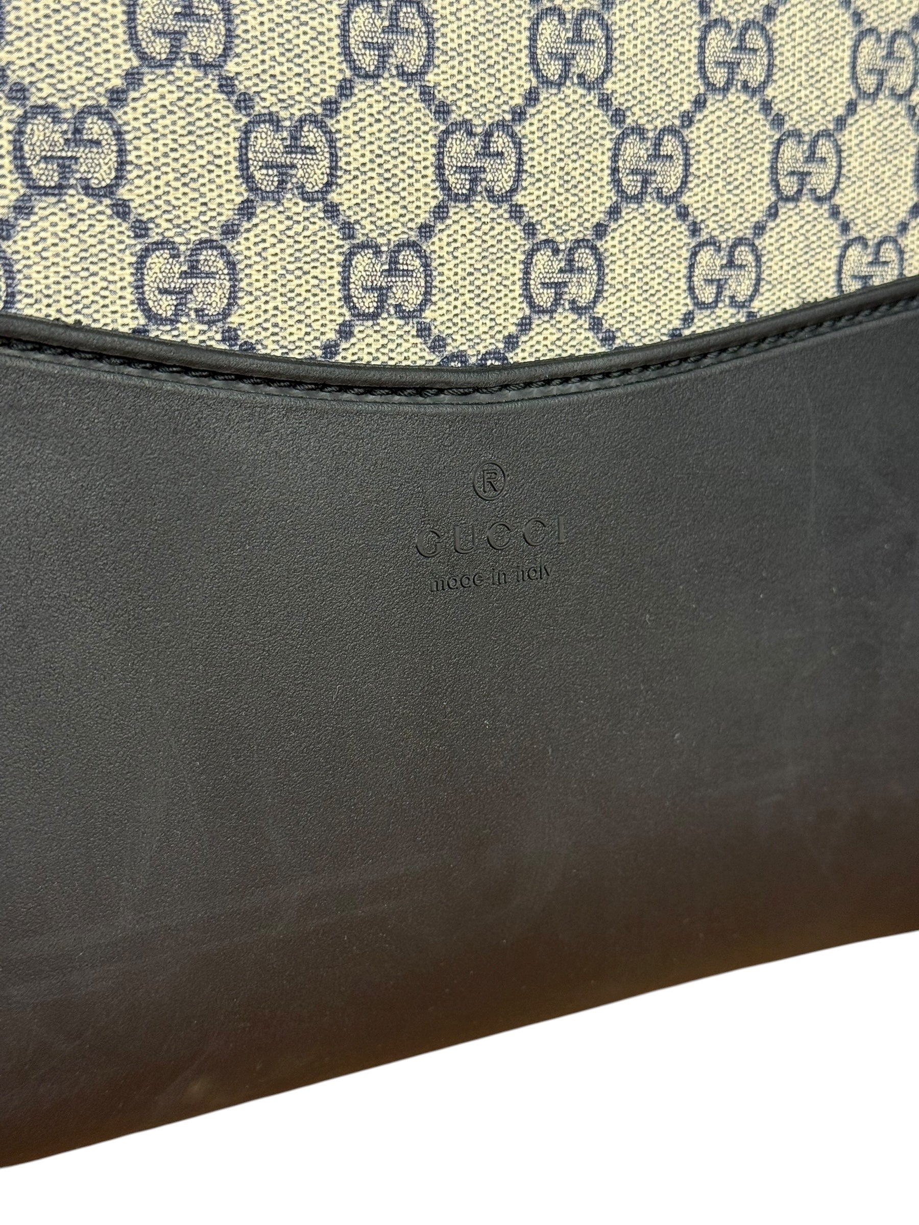 Gucci GG Savoy Navy Medium Trolley Luggage