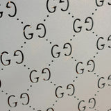 Gucci Dusty Azure Perforated Rubber Tote