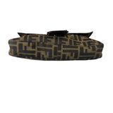 Fendi Beige/Brown Zucca Baguette