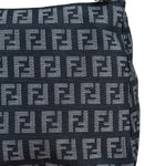 Fendi Black Zucca Vintage Pouch