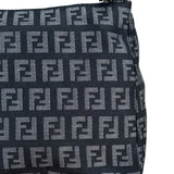Fendi Black Zucca Vintage Pouch