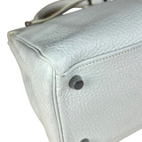 Hermes Kelly 32 White Clemence Leather Handbag 2008