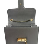 Gucci Grey Calfskin Interlocking Small G Shoulder Bag