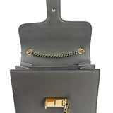 Gucci Grey Calfskin Interlocking Small G Shoulder Bag