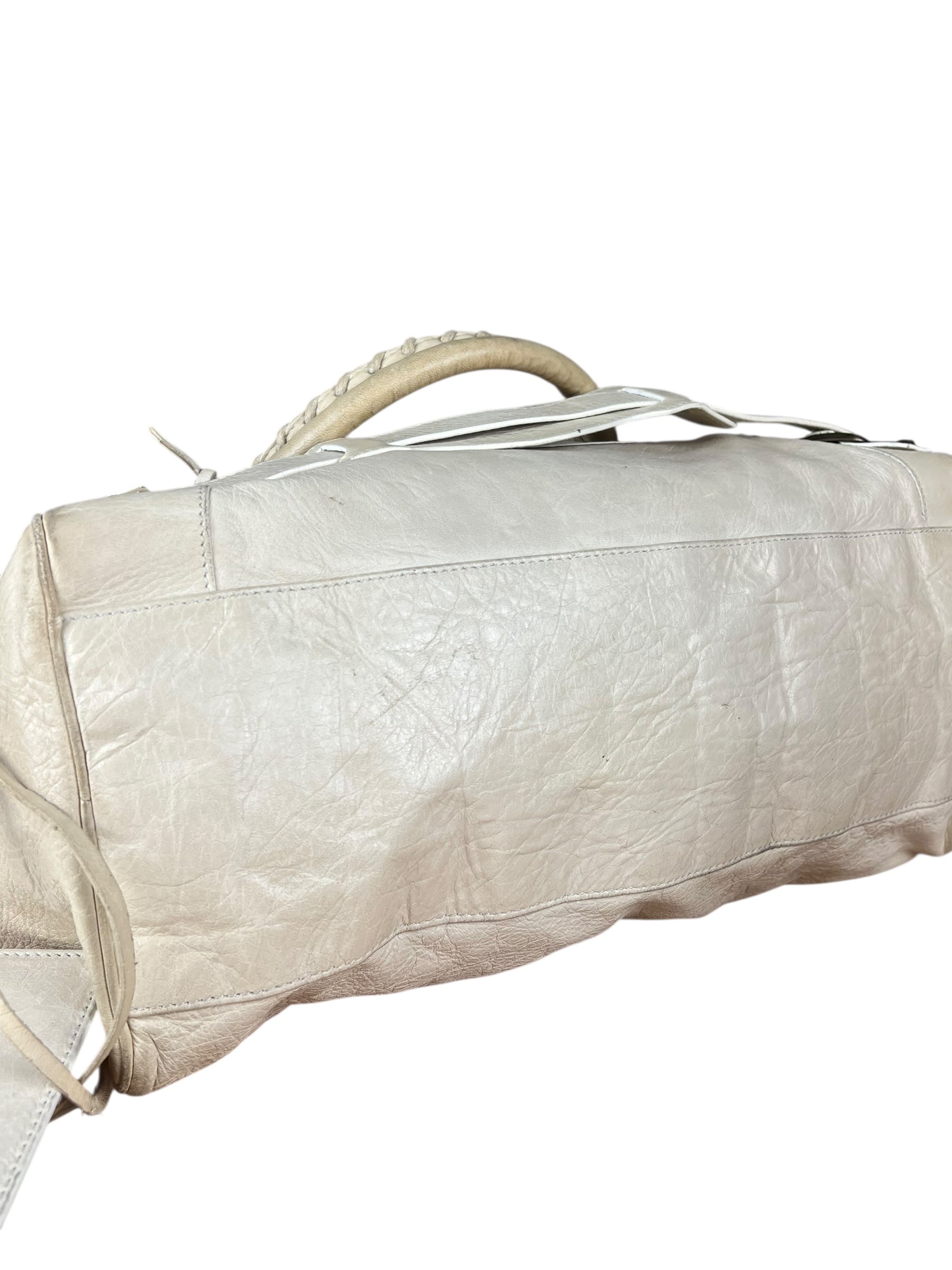 Balenciaga Beige Twiggy Le City Bag