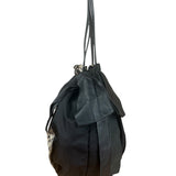 Prada Vintage Snake Print Nylon 2Way Bag