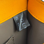 Gucci Orange GG Polished Leather Shoulder Bag