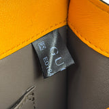 Gucci Orange GG Polished Leather Shoulder Bag