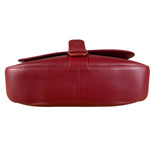 Loewe Vintage Red Leather Shoulder Bag