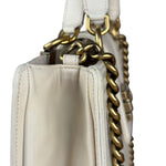 Chanel Ivory Leather Large Jetsetter Boy 2Way Handbag 2011