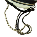 Chanel White/Black Quilted Leather 2Way Vanity Bag 2019