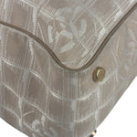 Chanel Beige Travel Line Nylon Shoulder Bag-2003
