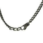 Gucci Sterling Silver Tag Turquoise Enamel Pendant Necklace