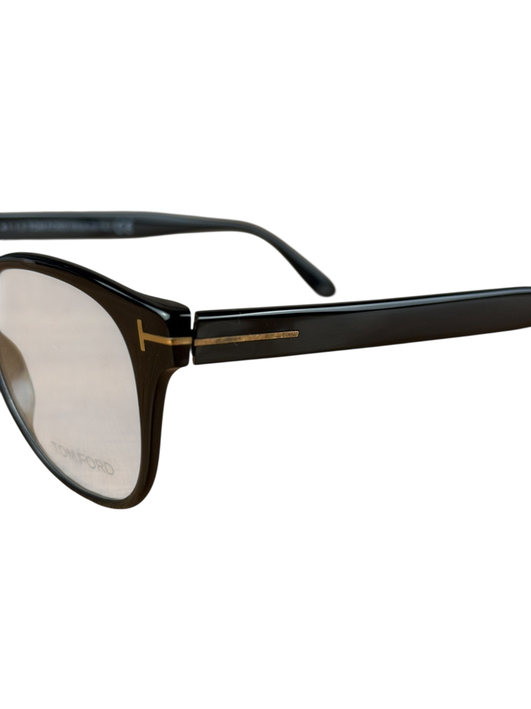 Tom Ford Black Round Eyeglasses