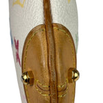 Louis Vuitton White Leather Milla Pochette MM