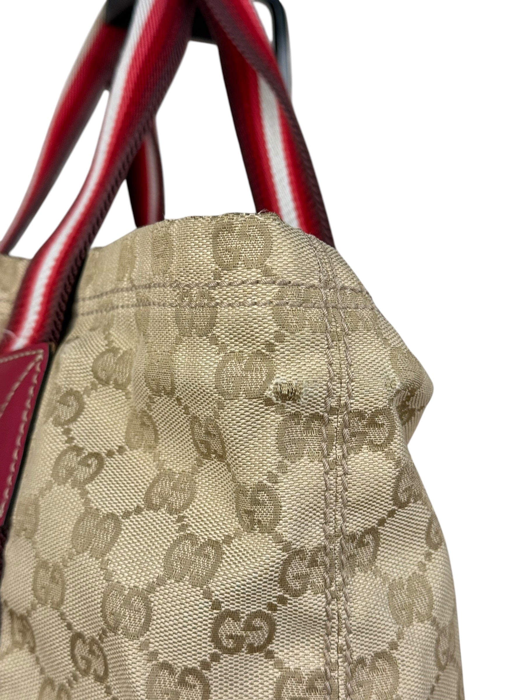 Gucci GG Canvas Beige Tote