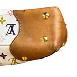 Louis Vuitton White Murakami Judy MM 2Way