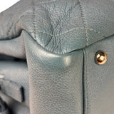 Chanel Blue Caviar Quilted CC Timeless Soft Shopper Tote 2010