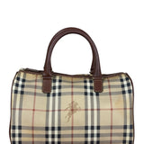 Burberry Vintage Haymarkert House Mini Boston Handbag