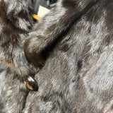 Vintage Brown Malvoise Mink Fur Coat