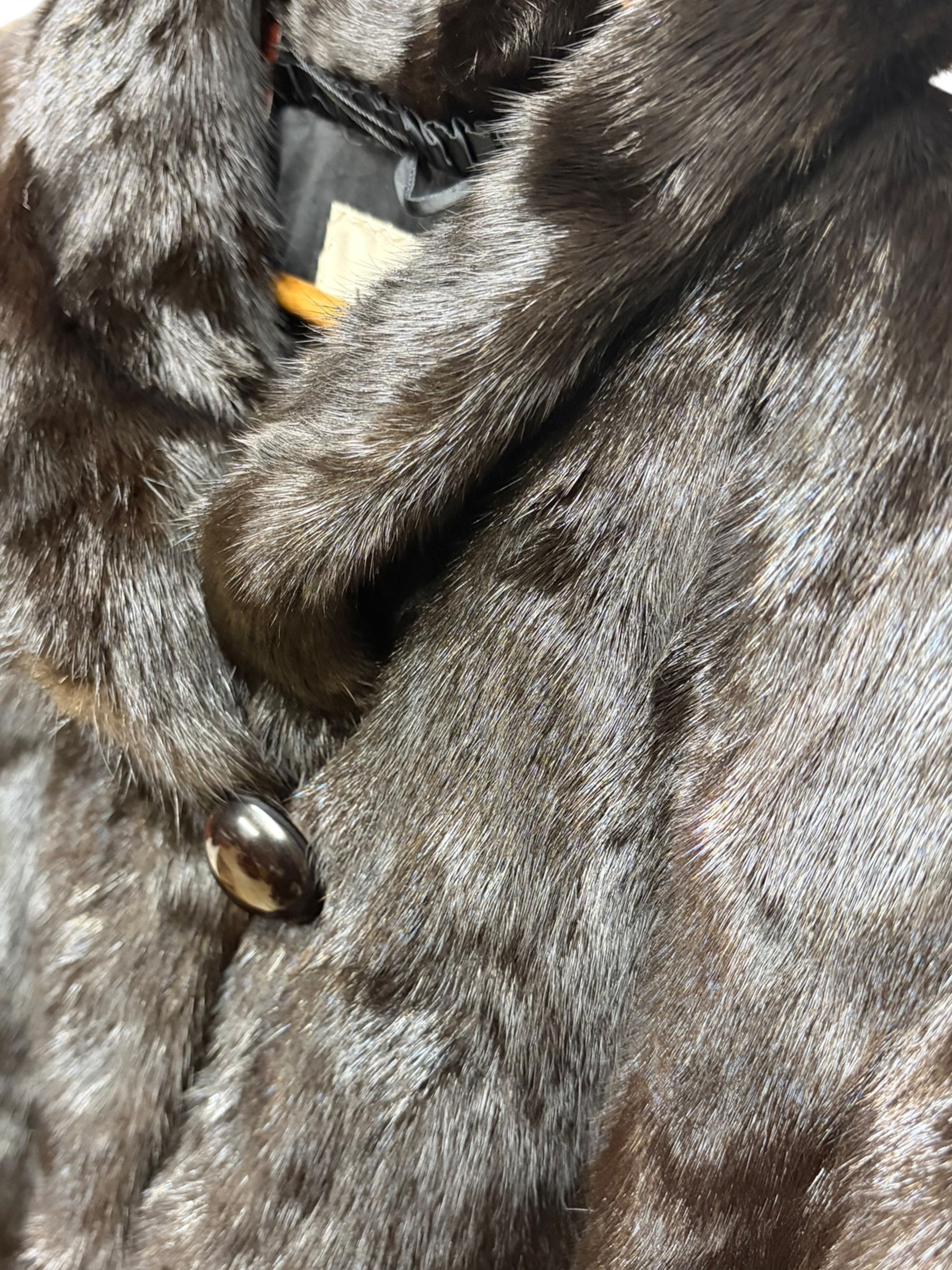 Vintage Brown Malvoise Mink Fur Coat