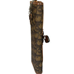 Christian Dior Brown Trotter Romantique Heart Long Wallet On Chain