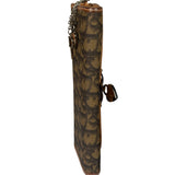 Christian Dior Brown Trotter Romantique Heart Long Wallet On Chain