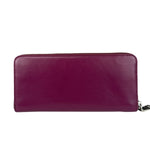 Coach Plum Long Zip Wallet