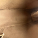 Louis Vuitton Leather Batignolles Horizontal Canvas Monogram Tote Bag