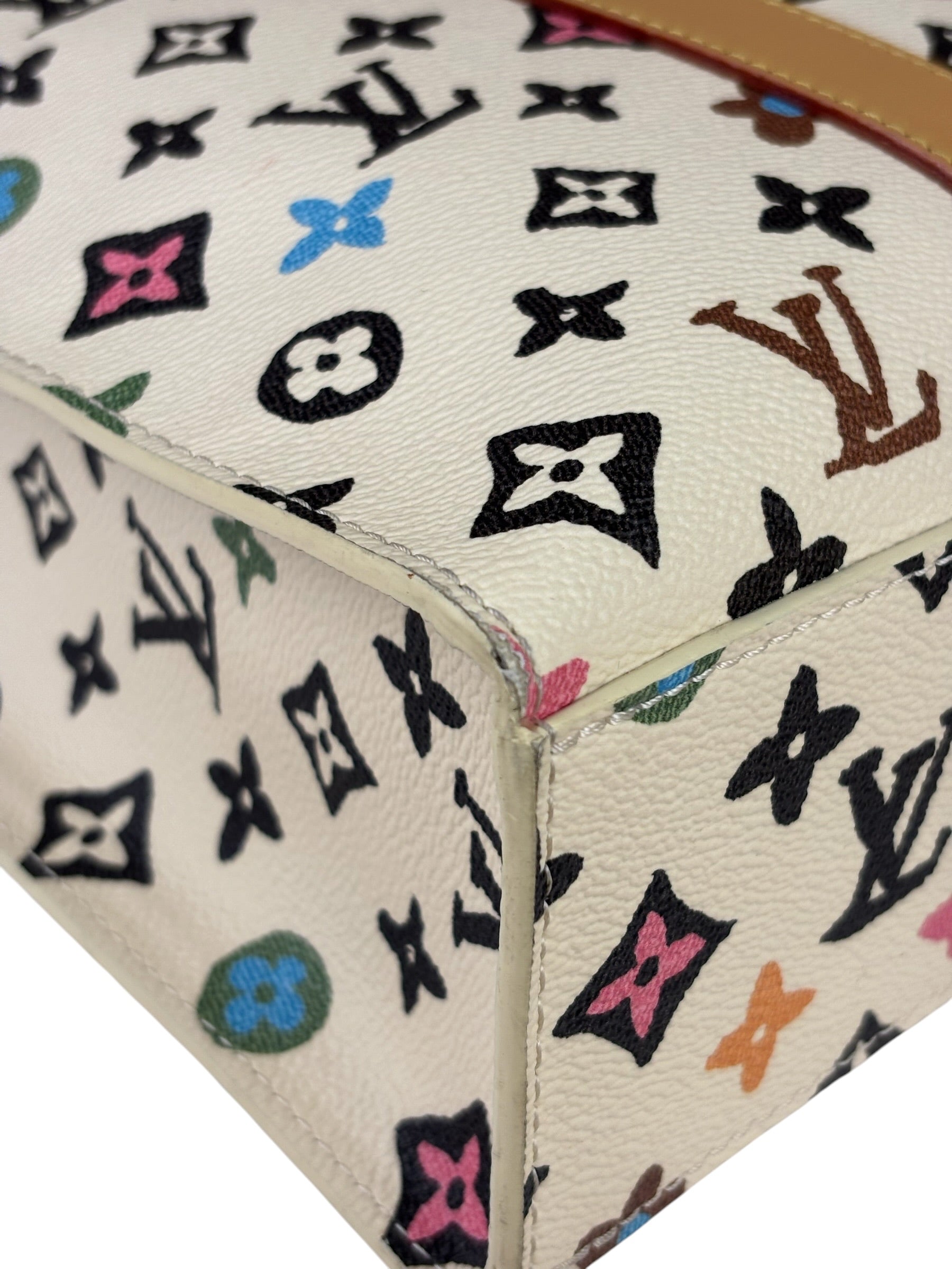 Louis Vuitton x Tyler Cream Monogram Craggy Sac Plat Tote