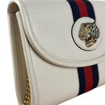 Gucci White Raja Mini Chain Shoulder Bag