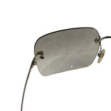 Chanel Y2k Silver Rimless 4017-D Sunglasses
