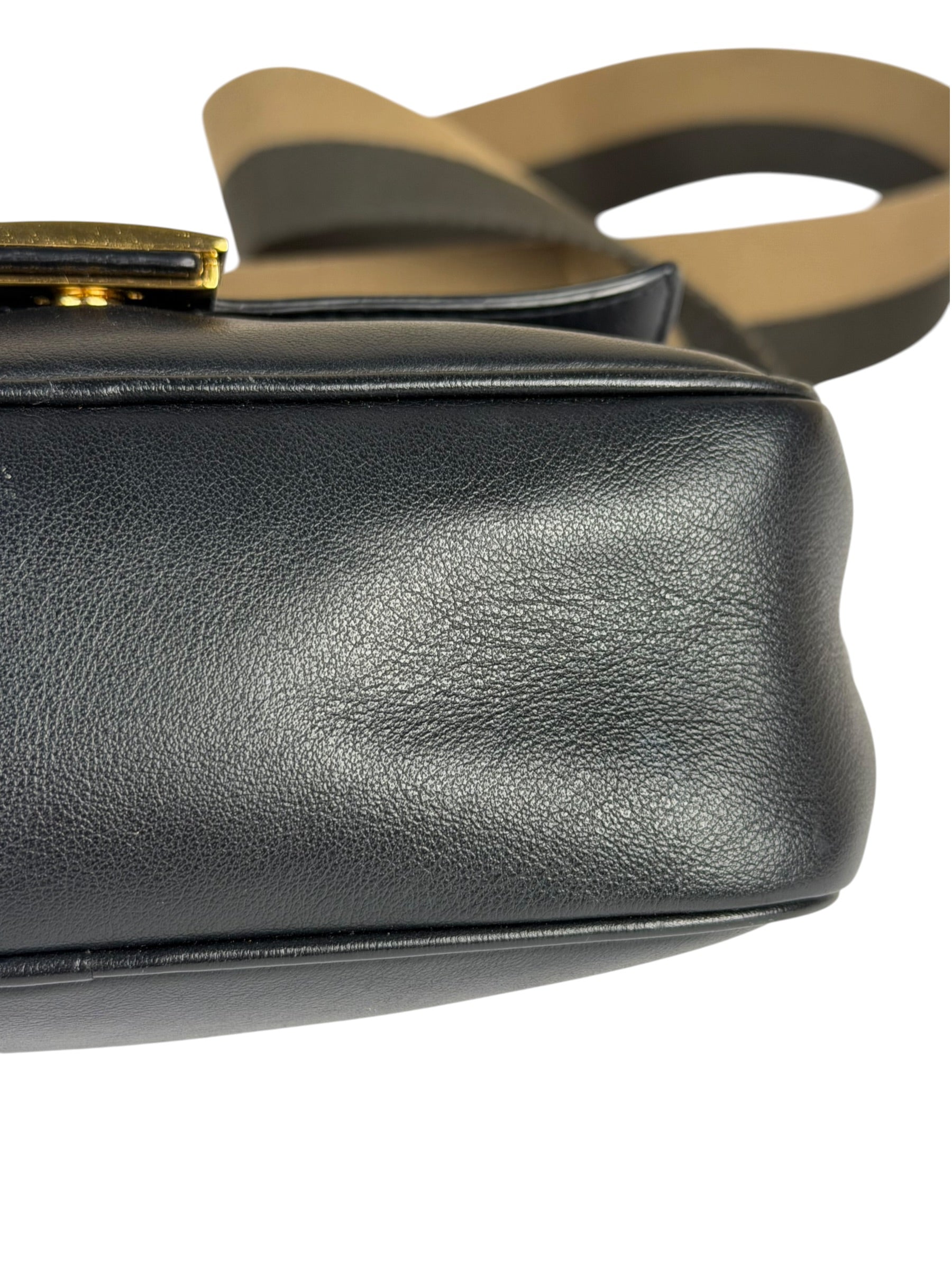 Fendi Black Leather Camera Crossbody