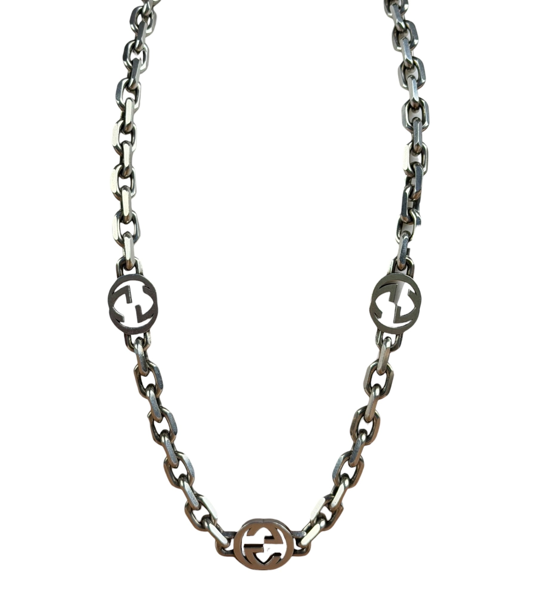 Gucci Interlocking GG Chain Necklace