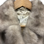 Vintage Rotiny Light Grey Mink Fur Coat