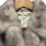 Vintage Rotiny Light Grey Mink Fur Coat