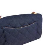 Chanel Quilted Navy Paris Hamburg Collection 2018