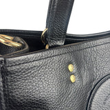 Coach Black Dempsey Carryall 2-Way Bag