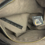 Fendi Black Leather Etniko Du Jour Shoulder Bag