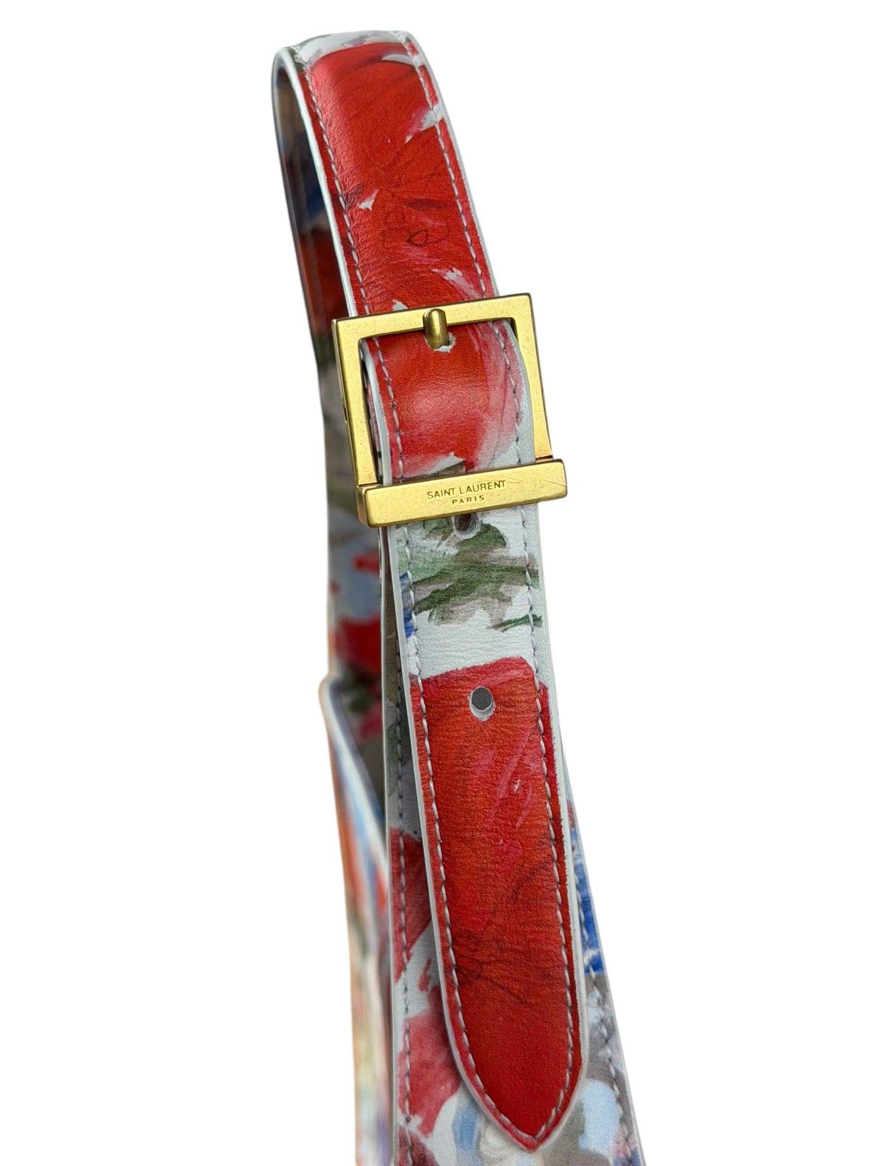 YSL x Nick Turner Limited-Edition Multi-Color Leather Le 5 a 7 Hobo Bag