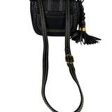 Gucci Black Leather Snaffle Bit Shoulder Bag