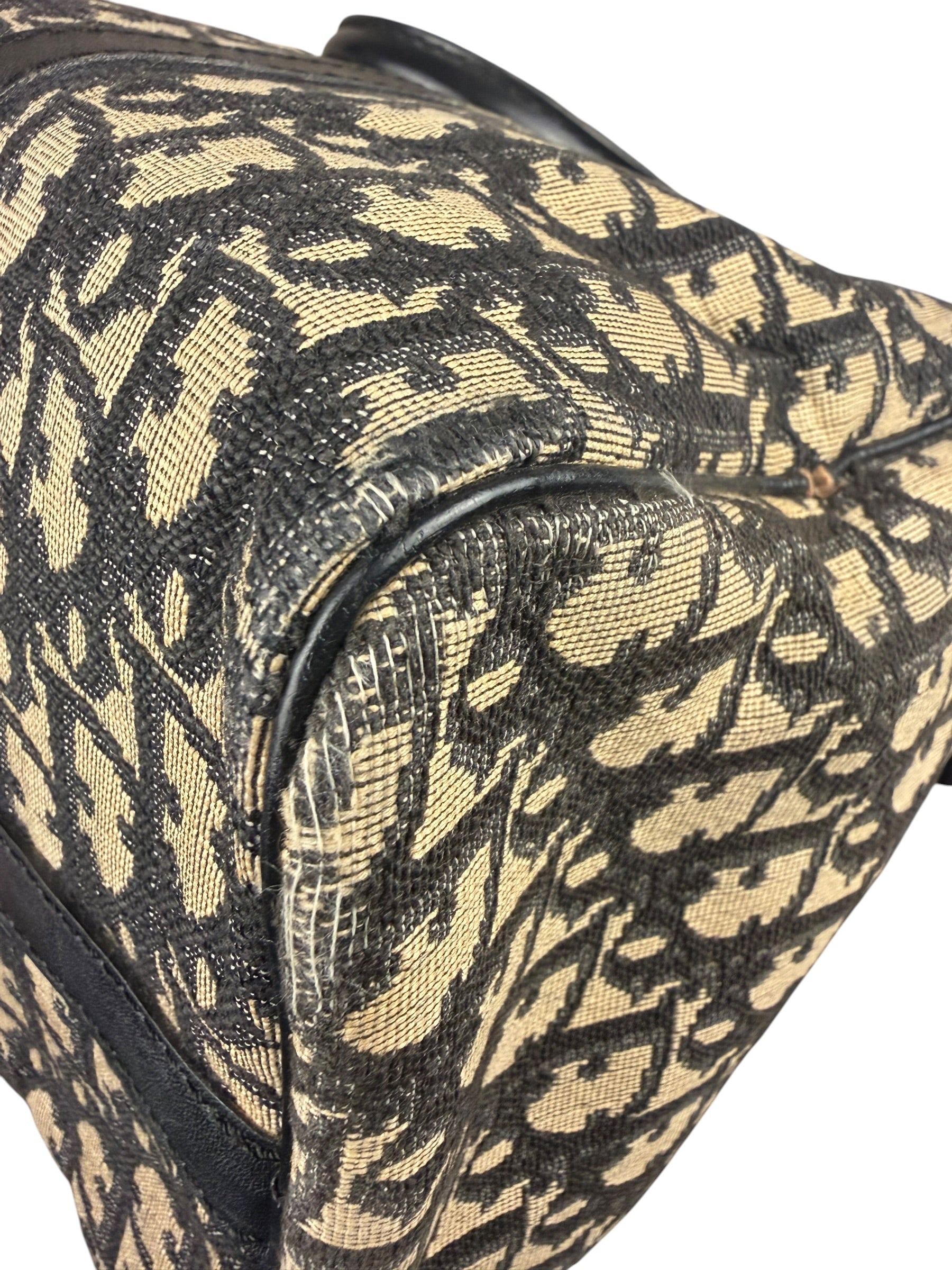 Christian Dior Vintage Trotter Boston Bag