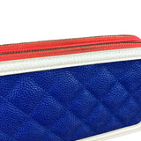 Chanel 2019 Caviar Quilted CC Filigree Clutch on Chain