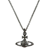 Vivienne Westwood Silver Orb Necklace (Tarnished)