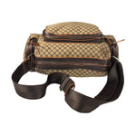 Celine Vintage Canvas Macadam Messenger Bag