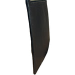 Saint Laurent Black Leather Zip Pouch