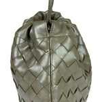 Bottega Veneta Olive Green Intrecciato Dustbag Pouch