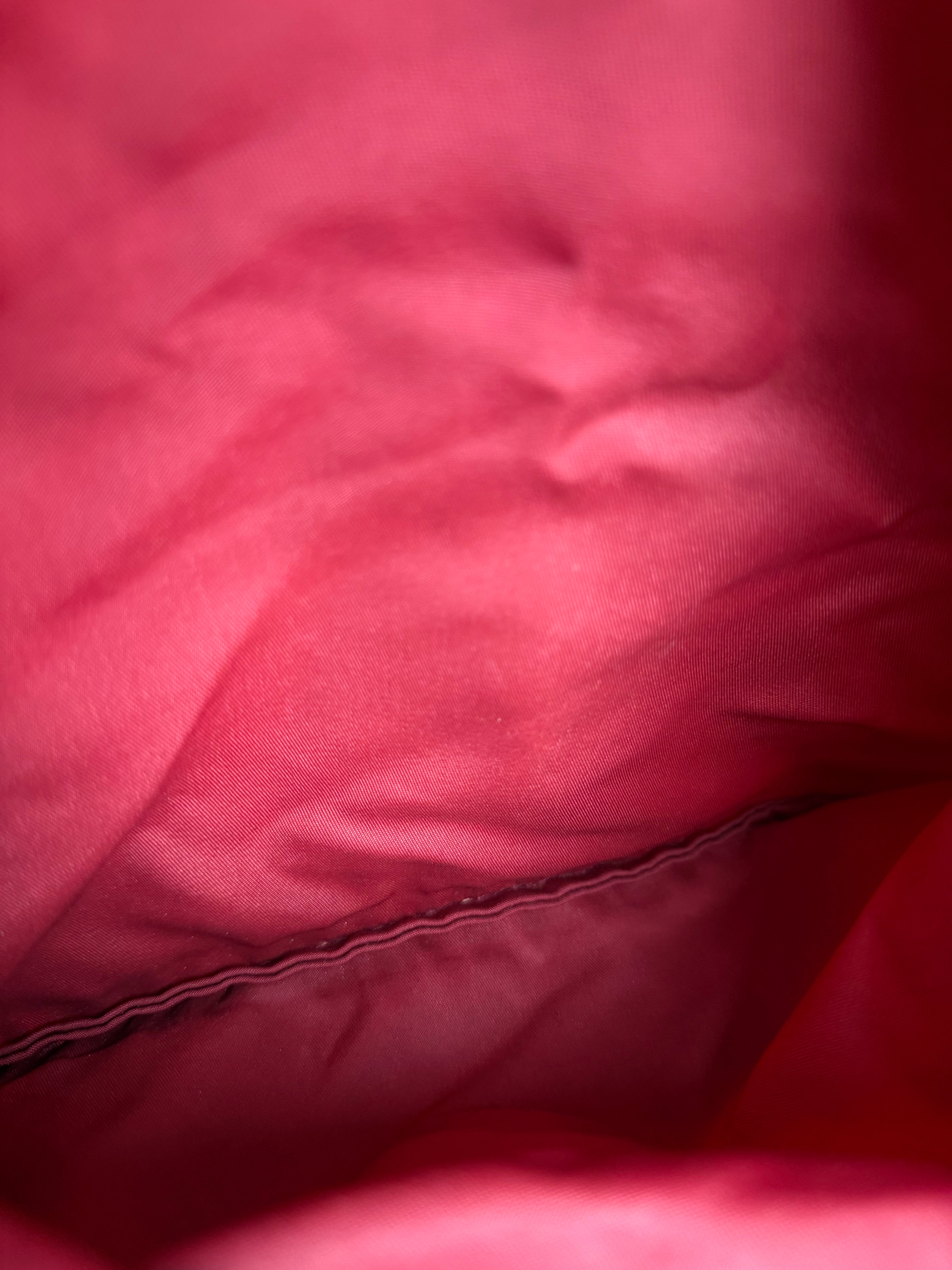 Prada Nylon Crossbody Bag Red